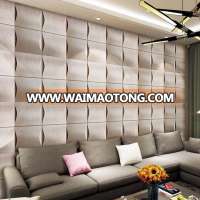 Bedroom Leather Wall Panels Hot Selling 3D Waterproof Household Decor Wall Panels